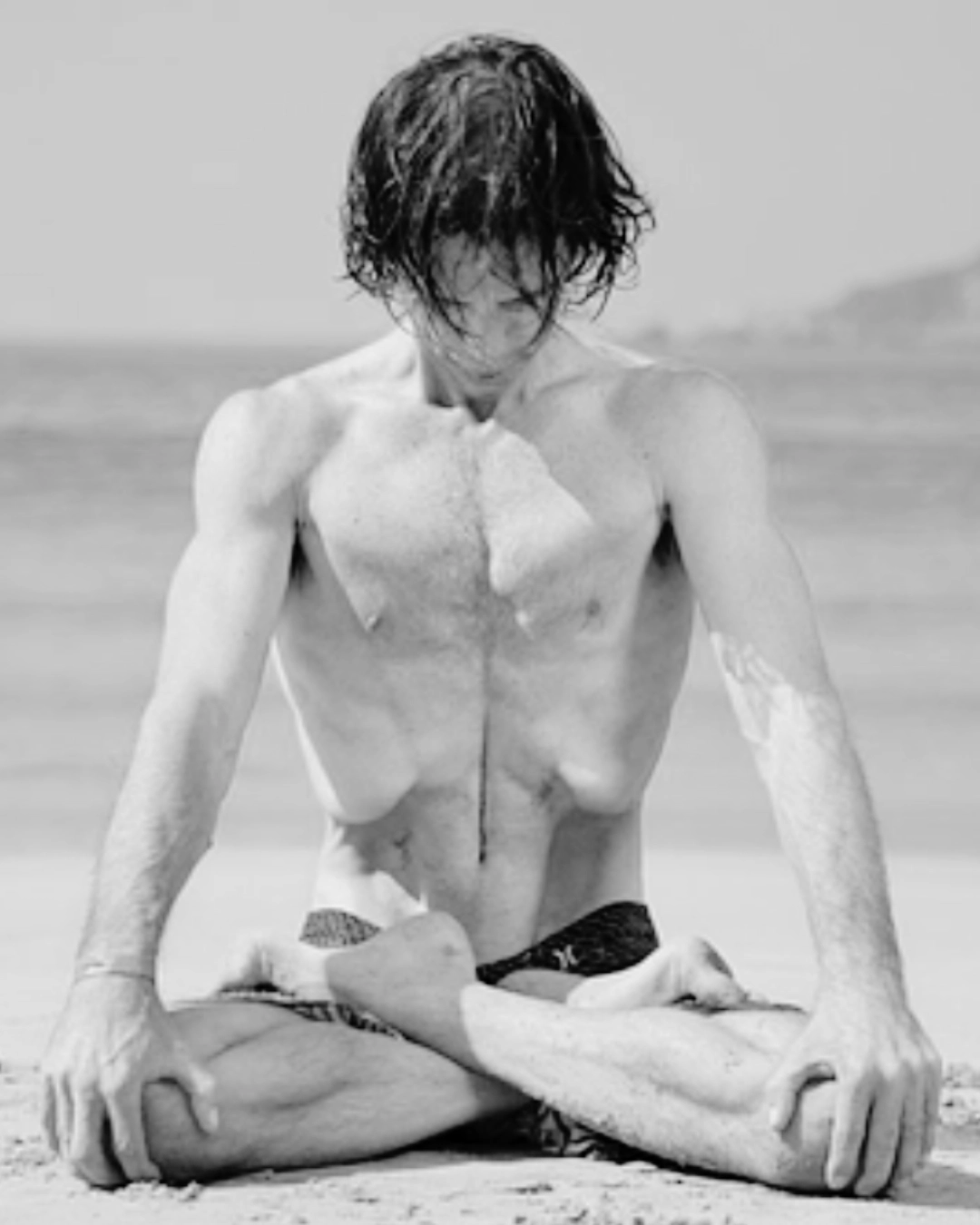 Gannon2 Woman in a seated yoga pose